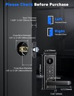 Smart Door Lock  camera  Handle Biometric Electronic Keyless Entry Doorbell Lock