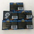 Tdk  Vhs-c Camcorder Video Tapes Hg Ultimate Tc-30  Tc-30hg Lot Of 5