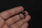 Large Ancient Medieval Bronze Ring Circa 5th - 7th Century