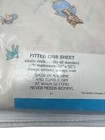 Vintage Beatrix Potter By Quiltex Peter Rabbit    Friends Fitted Crib Sheet New