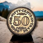 Car Wash Token Good For Fifty Cents In Trade
