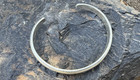 Vintage Native American Navajo Sterling Silver 925  Cuff Bracelet 27 G
