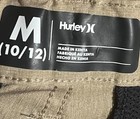 Hurley Khaki Casual Shorts Kids Medium 10 12
