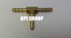 1 8 Hose Barb Tee Brass Pipe 3 Way T Fitting Thread Gas Fuel Water Air