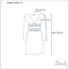 Umgee Large Multicolor Printed Boho Flared Sleeve Tunic Blouse Top Shirt