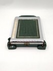 Vintage Bates Cavalier Listfinder Green Address Book Art Deco Chrome Finish