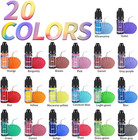 Candle Dye 20 Colors Liquid Candle Making Dye For Diy Candle Making Supplies Kit