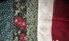 New In Pkg  4 Star Tree Skirt  Christmas Quilt Kit Moda Fabric Thangles Pattern