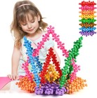 200 Pieces Building Blocks Kids Stem Toys Educational Discs Sets Interlocking