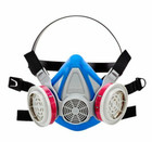 Reusable Construction Dust P100 Welding Half Face Respirator Facepiece Mask Med 