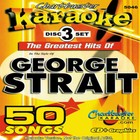 Karaoke Cd g Chartbuster George Strait  5046 Country New In Case W song List