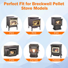 Replacement A-e-027 Combustion Blower Motor For Breckwell Pellet Stove P22  P23 