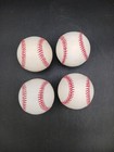 Four  4  Rawlings Official National League Baseballs William D  White Ro-n Used