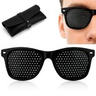 Small Hole Glasses Eye Correction Exercise Eyesight Care Improvement Unisex Us