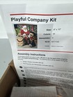 Pixelhobby Playful Company Santa 8x10 Kit   Frame Mosaic Art Kit1103 25766