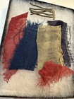 Civil War Flag Fragment Lot - Ex-auction  71st Pa  Captured    Others 