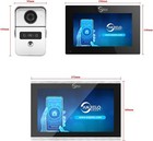 Wired Video Door Intercom System 10-inch Touch Display With 1080p Hd Camera