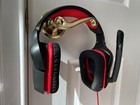 Logitech G230 Black red Over The Ear Gaming Headset Noise Cancelling Headphones