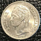 High Grade Au unc 1978 Venezuela 25 Centimos Coin-agt243