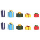 10-18pcs 1 12 Dollhouse Miniature Christmas Tree Gift Boxes Presents Xmas Decor