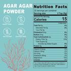 Agar Agar Powder  Vegan Unflavored Gelatin Substitute  Non-gmo  Gluten Free  No