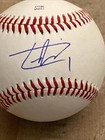 Rawlings Official Ncaa Signed Justin Lebron Baseball  Sec Star  Exact Proof         