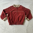 Vintage 70s Carters Red Corduroy Jacket Pants Set 4t Toddler