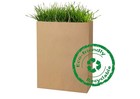 Brown Bags 10 x5 x13  Natural Kraft Paper Shopping Bag With Handles - 100 Pieces
