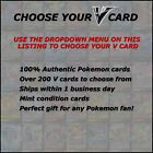 Pokemon V Cards - Choose Your Card - Ultra Rare  Full Art Holo English Nm