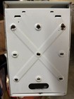 Vintage Nibroc Paper Towel Dispenser Brown Co Berlin Nh White Enamel With Mirror