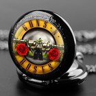 Guns N    Roses Quartz Pocket Watch - Maitmdrop045 Gift Box Included