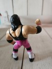 Wwf Bret The Hitman Hart Pink Heart Wrestling Figure