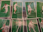 Vintage 1936 Uk Player s Cigarette Card Lot Of 16  24-tennis Stars-nice Price