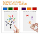 Ink Pad  15 Colors Finger Washable Stamp Pads For Kids