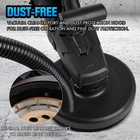 220v 3800w Concrete Floor Grinder Polishing Machine W  Long Handle   Dust Shroud
