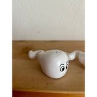Vintage Ceramic Unique Humorous Sperm Salt   Pepper Shaker Set