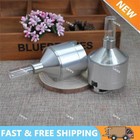 Metal Powder Grinder Hand Herb Spice Grinder Mill Funnel Food Container Tools