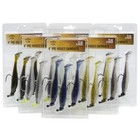 Pre-rigged 4 Inch Swimbait Kit   6 Different Packs   18 Total Fishing Lures 