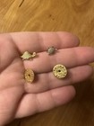 Vintage Golden Miniature Turtle Pin Lot 