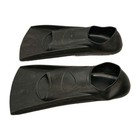 Adult Swim Fins Black Size 8 5 Short Blade Snorkeling Scuba Training Pair