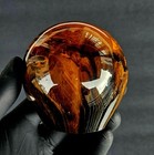 Vintage Rare Root Beer Caramel Swirl Bakelite Catalin Paperweight 335 Grm