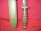 Us Military Ww2  M3 Camillus Knife W bm co  Scabbard   Flaming Bomb
