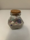 Punta Cana Dominican Republic Glass Sand Jar 3    X 2   