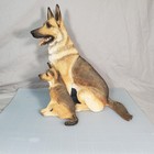 Country Artists German Shepherd   Puppy Figurine 01757 Hand Sculpted   Painted
