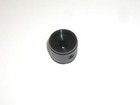 Ced P-k311 Aluminum Knurled 3 4  Round Radio Dial Knob Black 1 4  Shaft 1pc