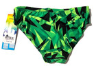 New Rise Aquatics Mens Green Swim Brief Racer Swimsuit Sz 32 Speedo Style
