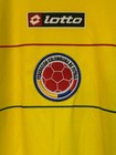 Colombia 2004   2006 Yellow Home  Soccer Jersey Lotto Size Medium Pre-owned