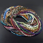 6mm 108 Natural Gemstone Beads Buddhist Prayer Mala Energy Bracelet Necklace