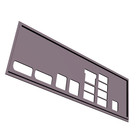 Dell 3640 Precision I o Shield  3d Printed  Io Backplate