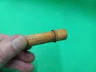 Vintage Boye Needle Co  Chicago  Il Wooden Sewing Needle Holder  16 W  3 Needles